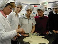 Watching an Easter egg being made