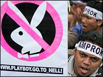 Biểu tình chống Playboy