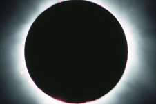 A solor eclipse