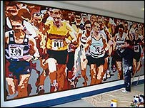 Mural at Russells Hall Hospital