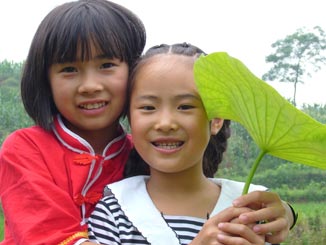 The girls from the next door farm.