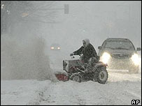 Şiddetli kar yağışı