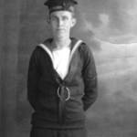 Mr. Stanley C.Legg, portrait taken on 3rd September 1940 when a gunner on HMS Nelson.