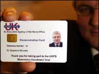 İngiltere'de önerilen kimlik kartı