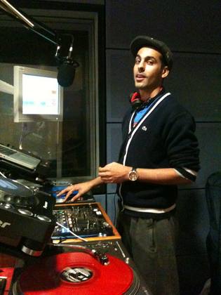 Dj Fricktion in the mix