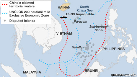 Bản đồ 'lưỡi bò' của Trung Quốc