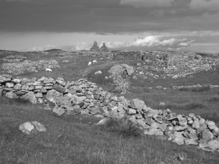 rural ruins in baleshare
