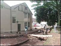 Archaeologists at work