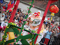 Crowds enjoyed the entertainment