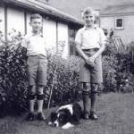 Doug, Dan and Raymo. Bangor Sept. 1939