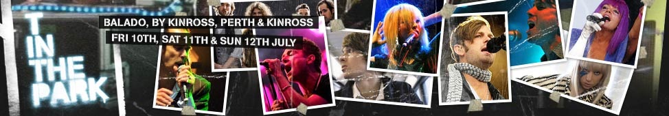 T In The Park 2009 Banner