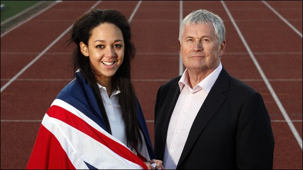 Katarina Thompson with Barrie Wells