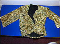 Outfit customised by an Oxfam volunteer