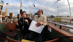 Alan Carr on Blackpool's Princess Alice Tram