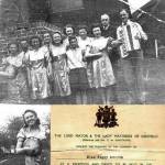 Peggy Fell and 'Blue Sparks'.