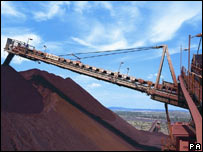 Iron ore mine