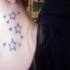 Star tattoos belonging to Floss