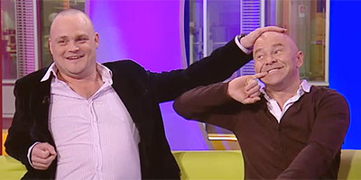 Al Murray and Dom Littlewood