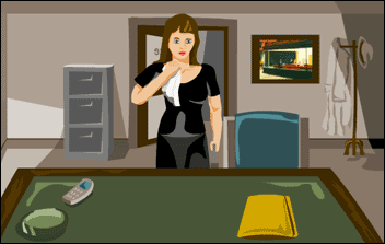 Screen grab from reporter game