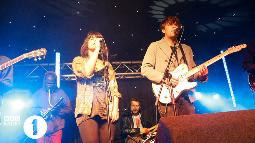 Jack Pinate in the Live Lounge