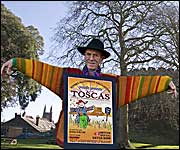 David Thurston publicising the TOSCAS