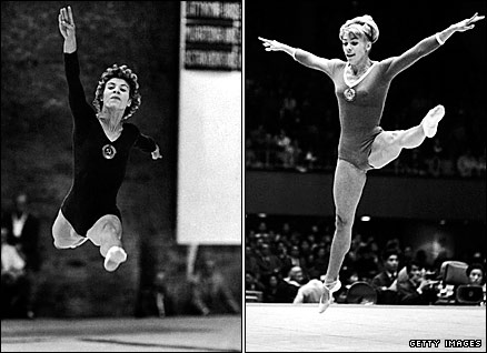 Soviet gymnast Larissa Latynina won a record 18 Olympic medals at the 1956, 60 and 64 Games