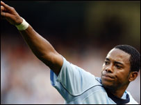 Tiền đạo Manchester City Robinho