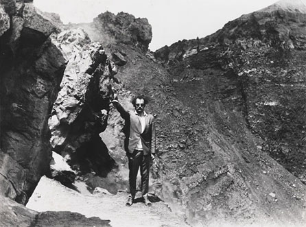 Detail from Anselm Kiefer's 1969 photograph Heroische Sinnbilder (Heroic Symbols). Image: ARTIST ROOMS, Tate and National Galleries of Scotland. Acquired jointly through The d’Offay Donation with assistance from the National Heritage Memorial Fund and the Art