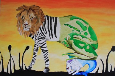 Lionebrog on Rabbitish