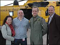 Iain Black, Jan, Adam Shipley and Chris Jackson