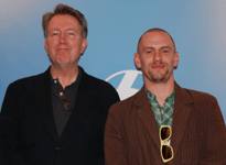 Tom Baker from Miners Club with Tom R