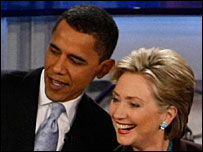 ہلری اور اوباما