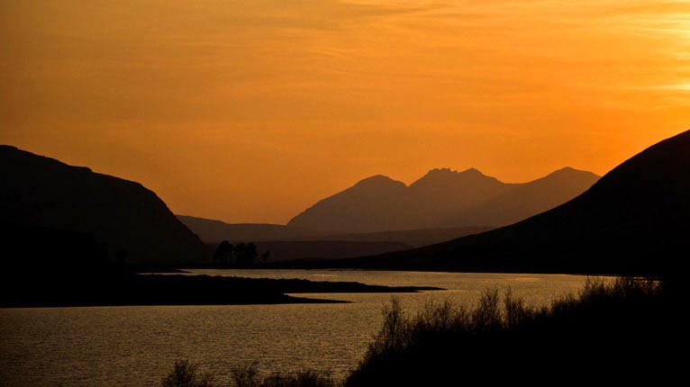 Loch Droma, Taobh Siar Rois