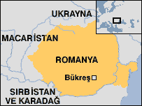 Romanya haritası