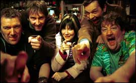 Lots of people laughing at you... I mean with you!