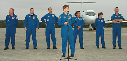 Posádka raketoplánu Discovery