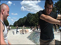 Receiving instructions from expert Neil Thompson