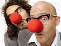 Russell Brand and Harry Hill