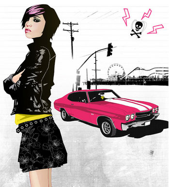 Attitude on the pavement