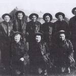 Some of the women og the mixed Heavy Ack Ack - Tycroze Camp.