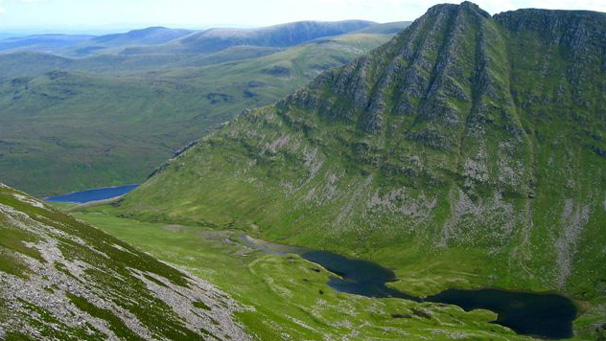 Across to Creag an Duine.