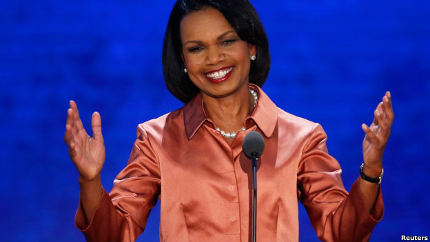 کاندولیزا رایس، وزیر امور خارجه سابق آمریکا