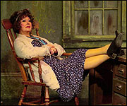 Ruth Madoc as Miss Hannigan in Annie
