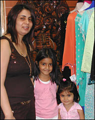 Jyoti Sarwal with her children