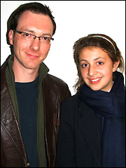 Alastair Clark and Georgia Groome