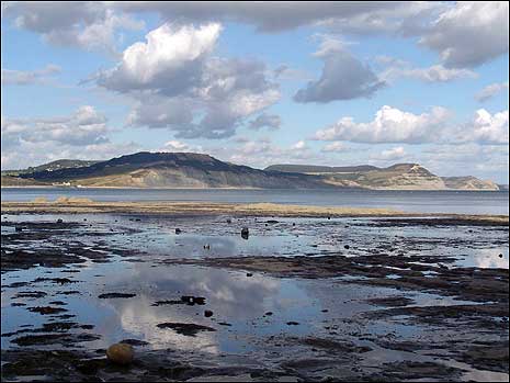 The dramatic cliffs of the Jurassic Coast