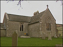 St. Mary's church has been restored and is open to visitors