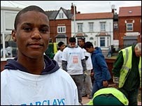 Anton, student volunteer