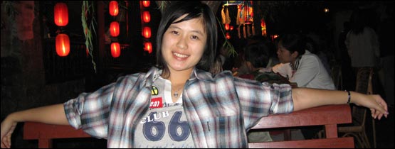 Chun Chun relaxing with friends