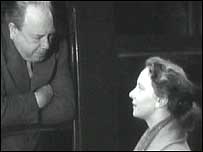 JB and Mavis at the station